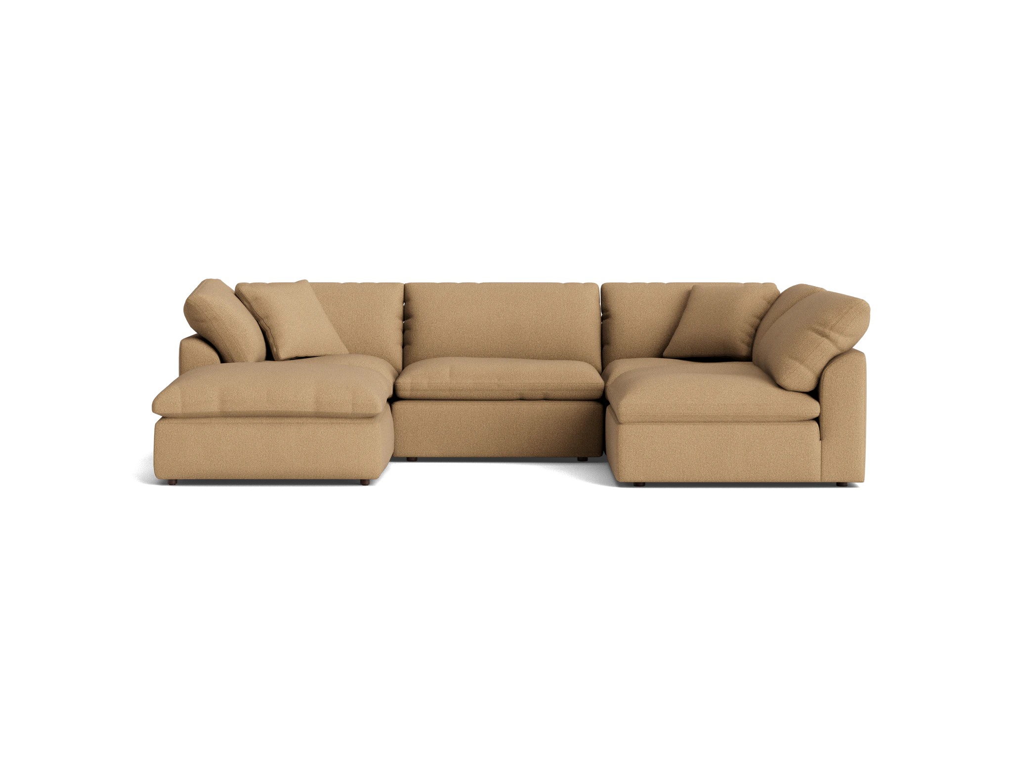 Bryant U-Sofa Bumper Sectional (5 piece)